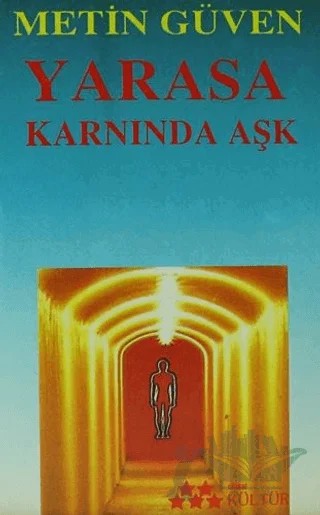 Yarasa Karnında Aşk – Metin Güven – Ulusal Kültür Yayınları kitap kapağı