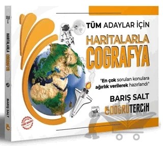 2022 Tüm Adaylar İçin Haritalarla Coğrafya – Barış Salt – Doğru Tercih Yayınları kitap kapağı