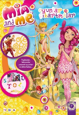 Mia and Me: Oyunlar ve Çıkartmalar 3 – Kolektif – Artemis Yayınları kitap kapağı