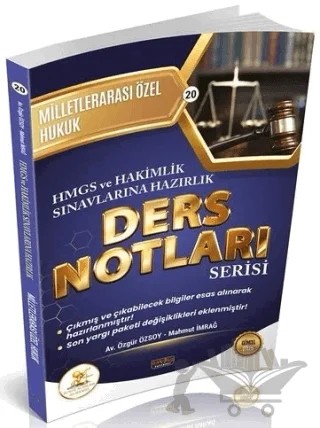 2026 HMGS Hakimlik HUKAL Milletlerarası Özel Hukuk Ders Notları – Özgür Özsoy, Mahmut İmrağ – Savaş Yayınevi kitap kapağı