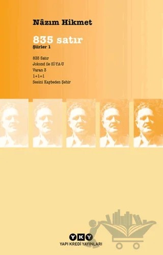 835 Satır – Nazım Hikmet Ran – Yapı Kredi Yayınları kitap kapağı