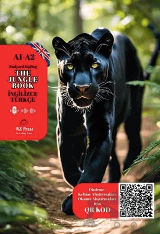 The Jungle Book - İngilizce – Joseph Rudyard Kipling – NS Press kitap kapağı