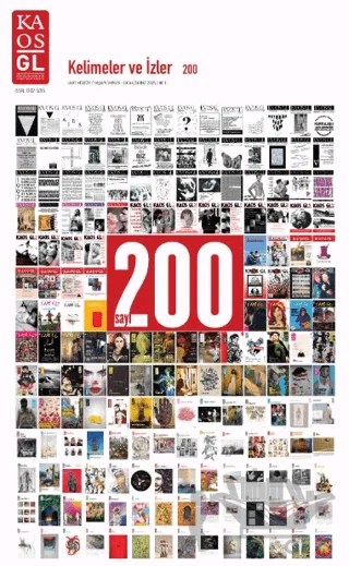Kaos GL Dergisi 200 - Kelimeler ve İzler – Kaos GL Dergisi Yayınları kitap kapağı