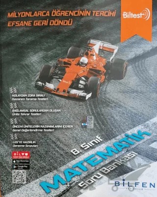8. Sınıf Biltest Matematik Soru Bankası – Kolektif – Bilfen Yayıncılık kitap kapağı