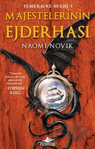 Majestelerinin Ejderhası – Naomi Novik – Pegasus Yayınları kitap kapağı