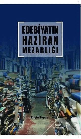 Edebiyatın Haziran Mezarlığı – Engin Topuz – Altınordu Yayınları kitap kapağı