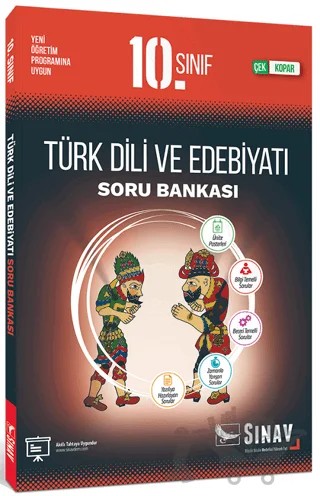 10. Sınıf Türk Dili ve Edebiyatı Soru Bankası – Kolektif – Sınav Yayınları kitap kapağı