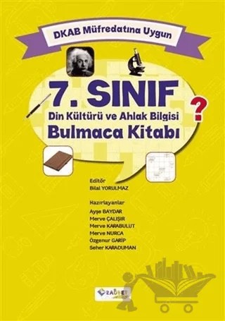 7. Sınıf Din Kültürü ve Ahlak Bilgisi Bulmaca Kitabı – Ayşe Baydar, Merve Çalışır, Merve Karabulut, Merve Nurca, Özgenur Garip, Seher Karaduman – Rağbet Yayınları kitap kapağı