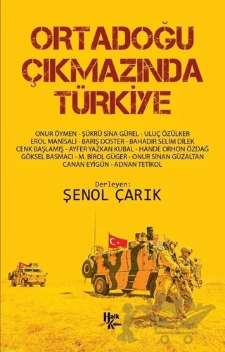 Ortadoğu Çıkmazında Türkiye – Şenol Çarık – Halk Kitabevi kitap kapağı