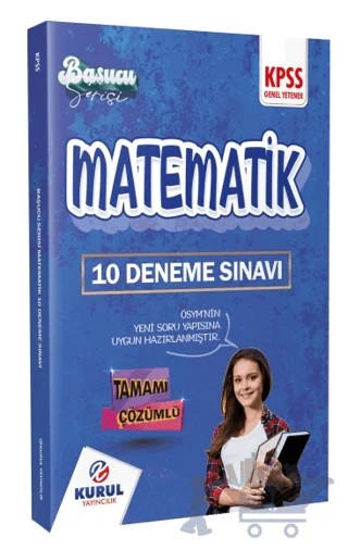 2023 KPSS Başucu Serisi Matematik Tamamı Çözümlü 10 Deneme Sınavı – Kolektif – Kurul Yayıncılık kitap kapağı