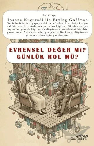 Evrensel Değer Mi Günlük Rol Mü? – İoanna Kuçuradi, Erving Goffman – Serüven Yayınevi kitap kapağı