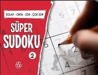 Süper Cep Sudoku 2 – Ayhan Aslan – Ahbap Kitap kitap kapağı