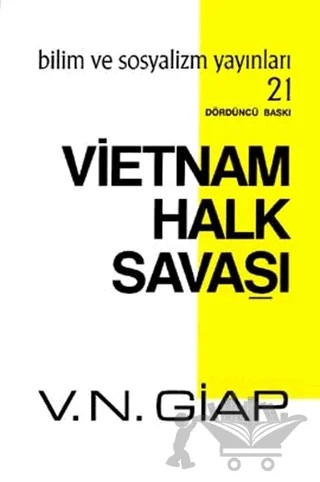 Vietnam Halk Savaşı – V. N. Giap – Bilim ve Sosyalizm Yayınları kitap kapağı