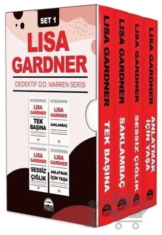Dedektif D.D. Warren Serisi Set 1 (4 Kitap Takım) – Lisa Gardner – Martı Yayınları kitap kapağı