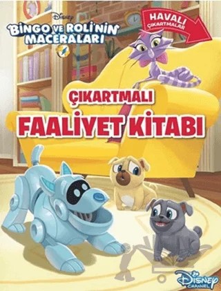 Bingo ve Roli'nin Maceraları - Çıkartmalı Faaliyet Kitabı – Kolektif – Doğan Egmont Yayıncılık kitap kapağı