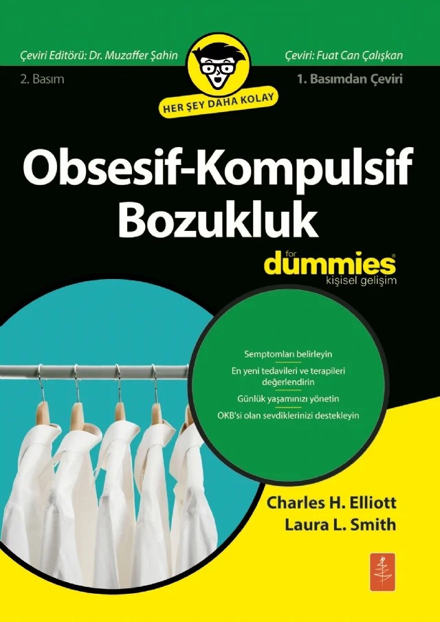 Obsesif-Kompulsif Bozukluk for Dummies - Obsessive-Compulsive Disorder for Dummies – Charles H. Elliott, Laura L. Smith – Dummies kitap kapağı