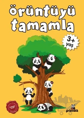 Örüntüyü Tamamla +3 Yaş – Afife Çoruk – Beyaz Panda Yayınları kitap kapağı