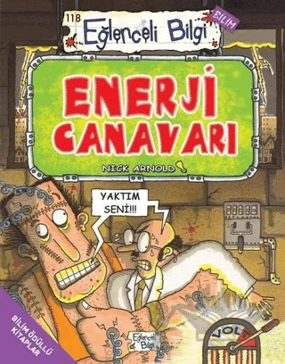 Enerji Canavarı - Eğlenceli Bilgi – Nick Arnold – Eğlenceli Bilgi Yayınları kitap kapağı