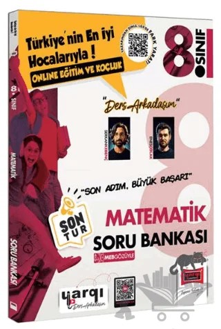 Yargı Ders Arkadaşım 8. Sınıf LGS Matematik Son Tur Soru Bankası – Serkan Kebenç, Enes Çolak – Yargı Yayınevi kitap kapağı
