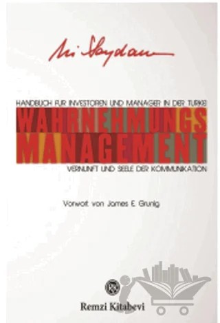 Wahrnehmungs Management – Ali Saydam – Remzi Kitabevi kitap kapağı