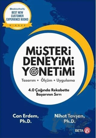 Müşteri Deneyimi Yönetimi – Can Erdem, Nihat Tavşan – Beta Yayınevi kitap kapağı