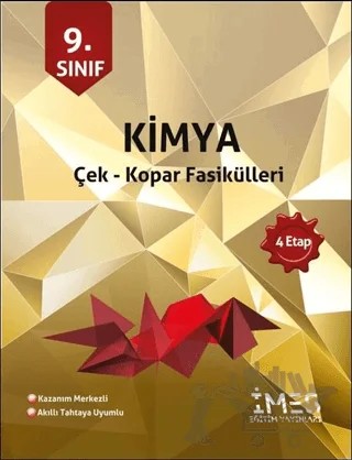9. Sınıf Kimya Çek-Kopar Fasikülleri – Kolektif – İMES Eğitim Yayınları kitap kapağı