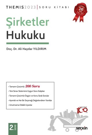 Themis - Şirketler Hukuku Soru Kitabı – Ali Haydar Yıldırım – Seçkin Yayıncılık kitap kapağı