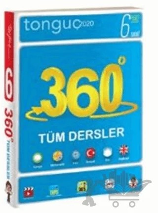 6. Sınıf 360 Tüm Dersler Soru Bankası – Kolektif – Tonguç Akademi kitap kapağı