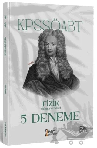 2025 KPSS ÖABT Fizik Öğretmenliği 5 Deneme – Kolektif – İSEM Yayıncılık kitap kapağı