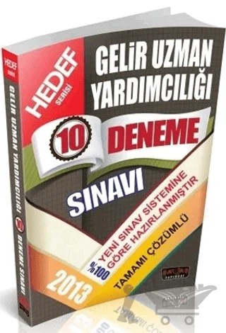Gelir Uzmanlığı ve Yardımcılığı Sınavı 10 Deneme – Adem Kılıç – Savaş Yayınevi kitap kapağı