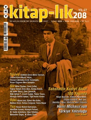 Kitap-lık Dergisi Sayı: 208 Mart - Nisan 2020 – Yapı Kredi Yayınları kitap kapağı
