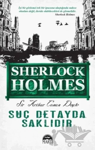 Suç Detayda Saklıdır – Sir Arthur Conan Doyle – Martı Yayınları kitap kapağı