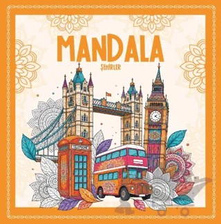 Mandala - Şehirler – Kolektif – Vivago Art kitap kapağı