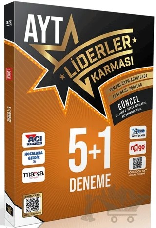 Liderler Karması 2023 AYT 5+1 Deneme Seti – Kolektif – Liderler Karması Yayınları kitap kapağı