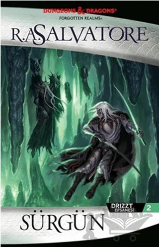 Sürgün – R. A. Salvatore – İthaki Yayınları kitap kapağı