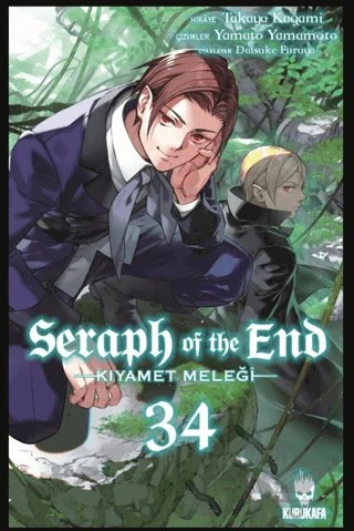 Seraph Of The End – Kıyamet Meleği 34 – Takaya Kagami – Kurukafa Yayınevi kitap kapağı