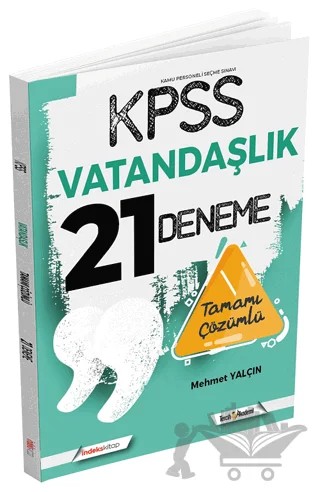2022 KPSS Vatandaşlık 21 Deneme – Mehmet Yalçın – Tercih Akademi Yayınları kitap kapağı
