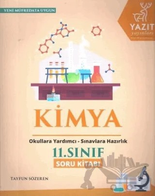 Yazıt 11. Sınıf Kimya Soru Kitabı – Tayfun Sözeren – Yazıt Yayıncılık kitap kapağı