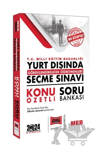 2024 T.C MEB Yurt Dışında Gör.Öğrt. Seçme Sınavı Konu Özetli Soru Bankası – Kolektif – Yargı Yayınevi kitap kapağı