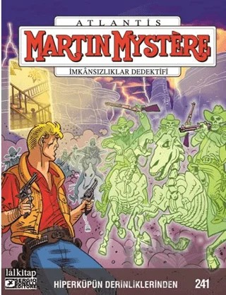 Martin Mystere sayı 241 – Giovanni Eccher – Lal Kitap kitap kapağı