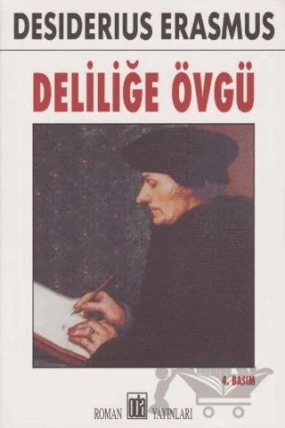 Deliliğe Övgü – Desiderius Erasmus – Oda Yayınları kitap kapağı