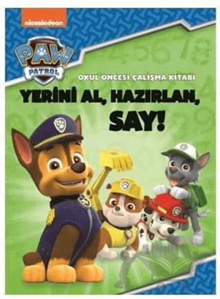 Paw Patrol Okul Öncesi Çalışma Kitabı – Kolektif – Doğan Egmont Yayıncılık kitap kapağı
