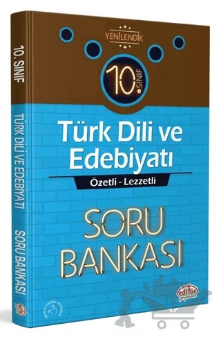 10. Sınıf Türk Dili ve Edebiyatı Özetli Lezzetli Soru Bankası – Kolektif – Editör Yayınevi kitap kapağı