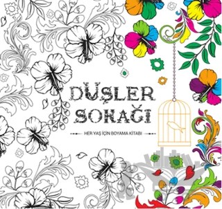 Düşler Sokağı - Her Yaş için Boyama Kitabı – Kolektif – Karatay Yayınları kitap kapağı