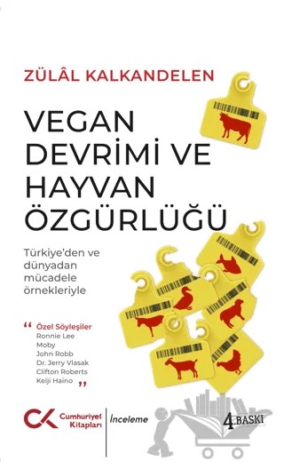 Vegan Devrimi ve Hayvan Özgürlüğü – Zülal Kalkandelen – Cumhuriyet Kitapları kitap kapağı