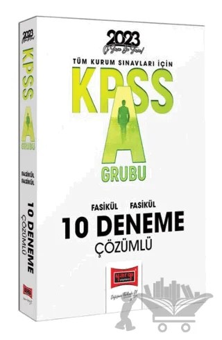 Yargı Yayınları 2023 KPSS A Grubu Tamamı Çözümlü 10 Fasikül Deneme – Kolektif – Yargı Yayınevi kitap kapağı