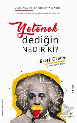 Yetenek Dediğin Nedir ki? – Geoff Colvin – ELMA Yayınevi kitap kapağı