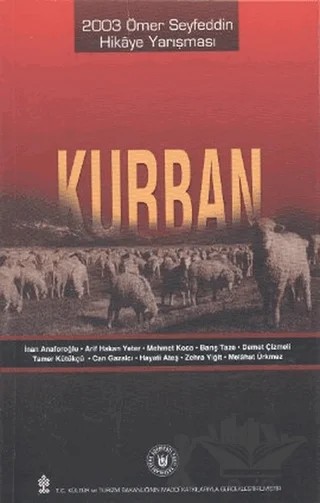 Kurban – Arif Hakan Yeter, Barış Taze, Can Gazalcı, Demet Çizmeli, Hayati Ateş, İnan Anaforoğlu, Mehmet Koca, Melahat Ürkmez, Tamer Kütükçü, Zehra Yiğit – Tedev Yayınları kitap kapağı
