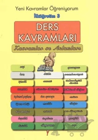 Yeni Kavramlar Öğreniyorum İlköğretim 3 Ders Kavramları – Kolektif – Paydos Yayıncılık kitap kapağı