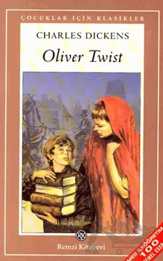 Oliver Twist – Charles Dickens – Remzi Kitabevi kitap kapağı